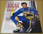 2004 Michael Waltrip Just For Men Haircolor Print Ad Advertisement Nascar Vtg