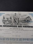 Standard Oil Co  Bond Stock Certificate    10 000   Blue   1970s