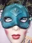 Vintage Clay Art Ceramic Face Wall Woman Mask
