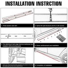 Universal 78 7  Side Skirts  2m Left right Side Skirts Rocker Panels Side Trim