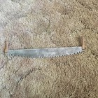 Miniature 12    2 Man Crosscut Saw Wood Handle Salesman Sample Size Very Sharp