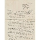 Navy Letter From T w  Morgan On The Uss General Harry Taylor Passed By Censors