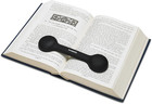 Bookmark weight-page Holder-holds Books Open And In Place-black-by