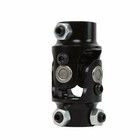 9 16-26 X 3 4  Dd Black Powder Coated Steering Shaft Ford Manual U Joint Coupler