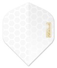 Pentathlon    Hexagon Dart Flights Strong With Gold Foiling Black Or White  5 Sets