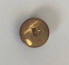 Antique vintage Pierced Brass Over Mirrored Back Button  twinkle  Czech Rep 