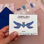 Bead Embroidery Kit  Dragonfly Brooch Handmade  Diy Jewelry Making  Beaded Moth