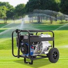 4 Stroke 7 5hp Gasoline Water Pump 3  Gas-powered Full Trash Water Pump 15m Hose