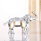 Crystal Lucky Elephant Figurine Collection Ornament Statue Animal