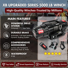 X-bull Electric Winch 12v 3000lb 4500lb 6000lb Wireless Remote Atv Winch Kit Utv