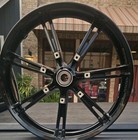 Oem 08 23 Harley Slicer Touring 18  Black Front Wheel Impeller