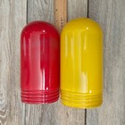 Red Dot Industrial Light Fixture Explosion Proof Red Yellow Glass   Cage Nos