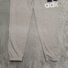 Adidas Pants Mens Medium Gray Essentials Performance Logo Jogger Jersey Athletic