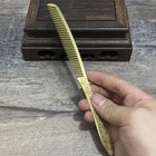 Antique Asian Vintage Solid Brass Comb-handmade Fortune Lucky Gift