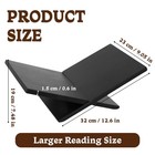 Open Display Book Stand  Solid Wooden Large Book Holder For Reading  Bible St   