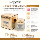 New Lanc  me Absolue Premium   x Advanced Replenishing Cream Spf 15 - 50ml