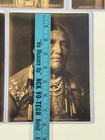 1909 Set  10  Original Antique George Geo Cornish Native American Indian Photos