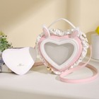 Lolita Sweet Girls Handbag Ita Bags Transparent Itabag Faux Leather Shoulder Bag
