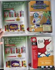 Leap Frog Leappad Learning System 2001 Lot Of 4 Books And 4 Cartridges