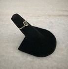 Vintage 10k Yellow Gold Emerald Baby Ring Pinky Ring Size 3 25