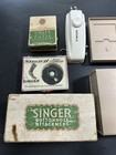 Lot Of Vintage Singer Sewing Machine Attachments  Buttonholer And Zigzag