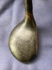 Antique Hickory Wood Shaft Large Headed 10  Driver Golf Club