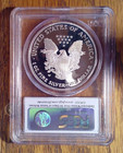 2006-w Silver American Eagle Proof Pcgs Pr70dcam 20th Anniversary  950 