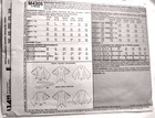 Mccall s 4305 Size Xsm Sml Med Sewing Pattern Uncut Tops Flare Sleeves Belt Vtg