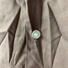 Vintage 70s Designers Choice Brown Long Sleeve Dress Shirt Size Medium 15 15 5