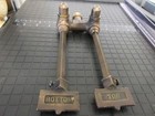Rare Antique Steampunk Strait   Richards Gas Log Fireplace Brass Valves