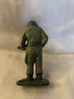 Vintage Cast Iron Toy Soldier Infantry Usa No Hat Vintage 1930   s  b50 