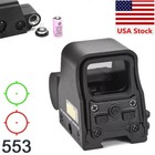 Red Green Dot Reflex Sight Scope 553 Series Tactical Holographic Optic 20mm Rail
