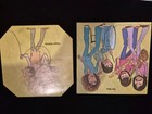 Unad       The Who Cartoon 1970s Stickers -  2 Pcs Mint