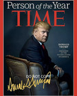2024 Time Person Of The Year - Donald Trump Signed 8x10 Reprint Photo  