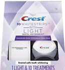 Crest 3d Whitestrips With Light Teeth Whitening Strip Kit 20 Strips 10 Treatment