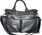The Honest Company Everything  computer  Diaper  Tote Vegan Leather
