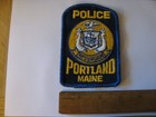 Vtg   Portland  Maine  Me  Defunct  Police Dept  3   Patch Sew On  Free Shipping