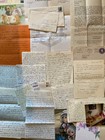 Lot Of 30 Typewritten   Handwritten Letters strawn 1940s -1990s california photo