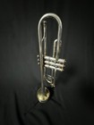 Buescher True Tone Lp Silver Trumpet W  Gold Inlay Bell  vintage 1926 
