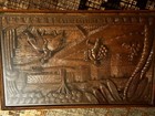 Vintage Philippines Hand Carved End Table