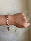 Slim Pure Copper Magnetic Bracelet Women Arthritis Pain Relief Balance Energy