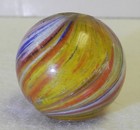 20647m Nice High Grade Vintage German Handmade Onionskin Shooter Marble  99 In