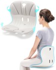 Ergonomic Desk Chair Cushion - Posture Trainer For Home  Office   Car  Lumbar Su
