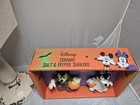      Disney Mickey Mouse   Minnie Frankenstein Halloween Ceramic Salt   Pepper Ts