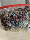 Huge  4   Lb Vintage-now Estate Craft Rhinestone Junk Jewelry Mixed Lot 4 5 Lb
