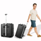 2u-6u Rack Case Dust-proof Watertight Shallow 10 2  - L19  Amp Rack Flight Case