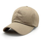 Cotton Baseball Cap Ball Dad Hat Adjustable Plain Solid Washed Men Washed Pc