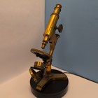 Antique Bausch   Lomb Optical Universal Model Brass Microscope Circa 1885   1890