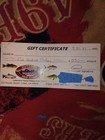 Outdoor Pro Shop  500 Gift Certificate  Valid In California  No Expiration