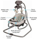 Graco 1852655 Duetsoothe Swing And Rocker - Winslet